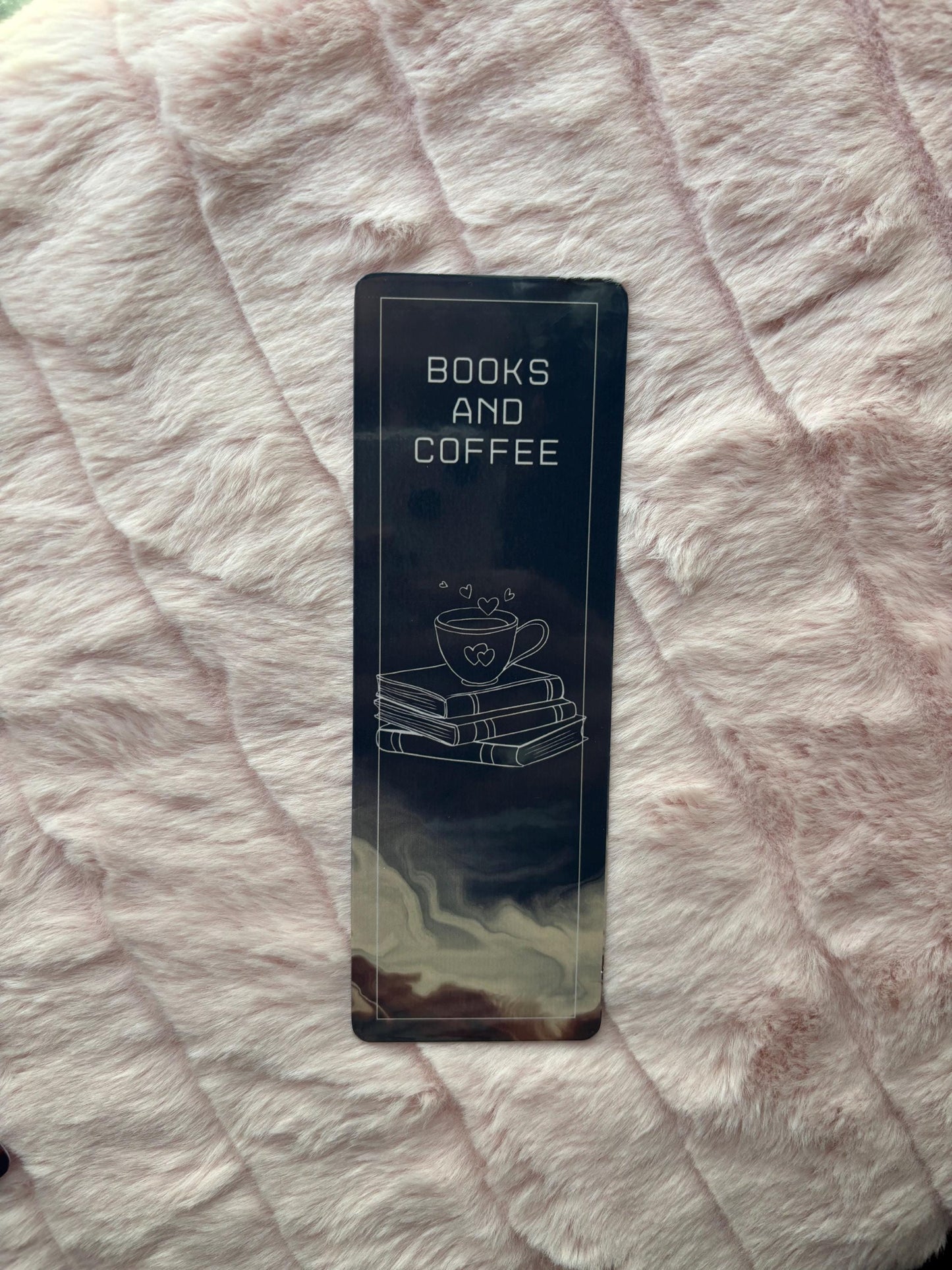 Books & Coffee Bookmark