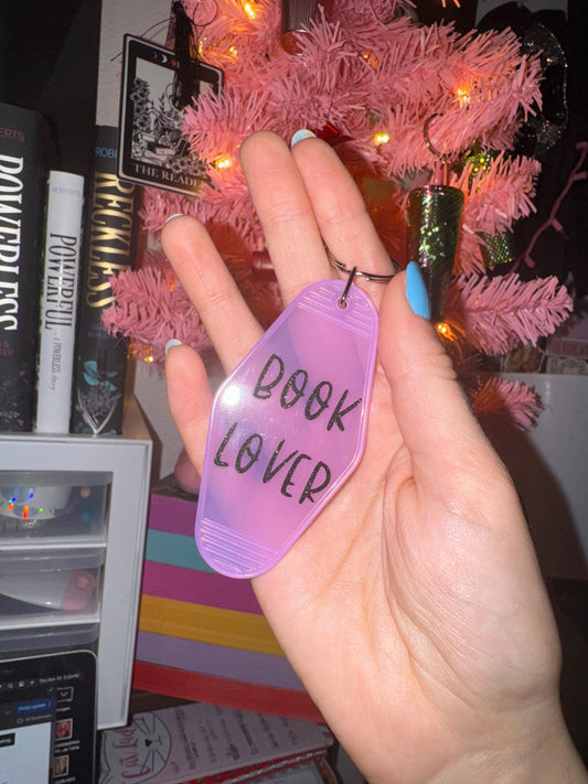Book Lover Keychain