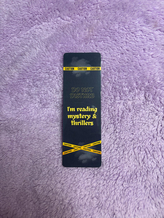 Thriller/Mystery Bookmarks