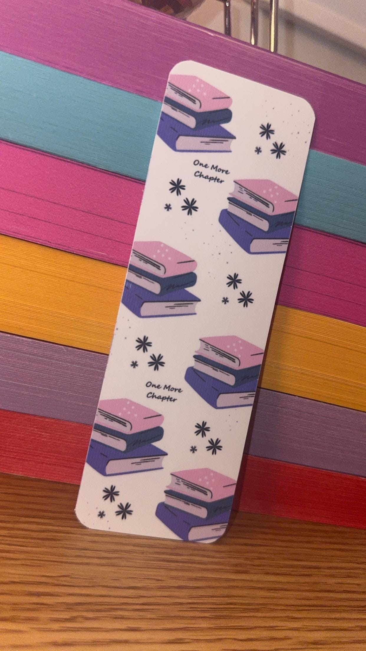 One More Chapter Bookmark