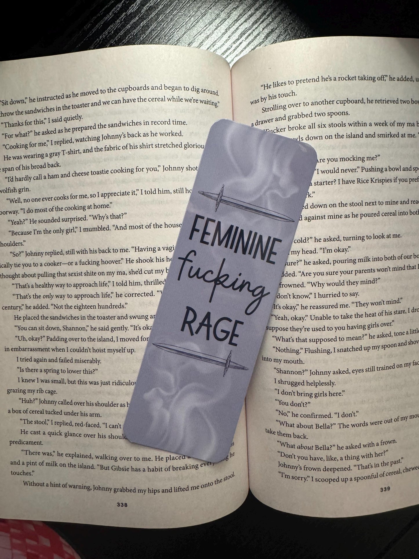 Feminine Rage Bookmarks