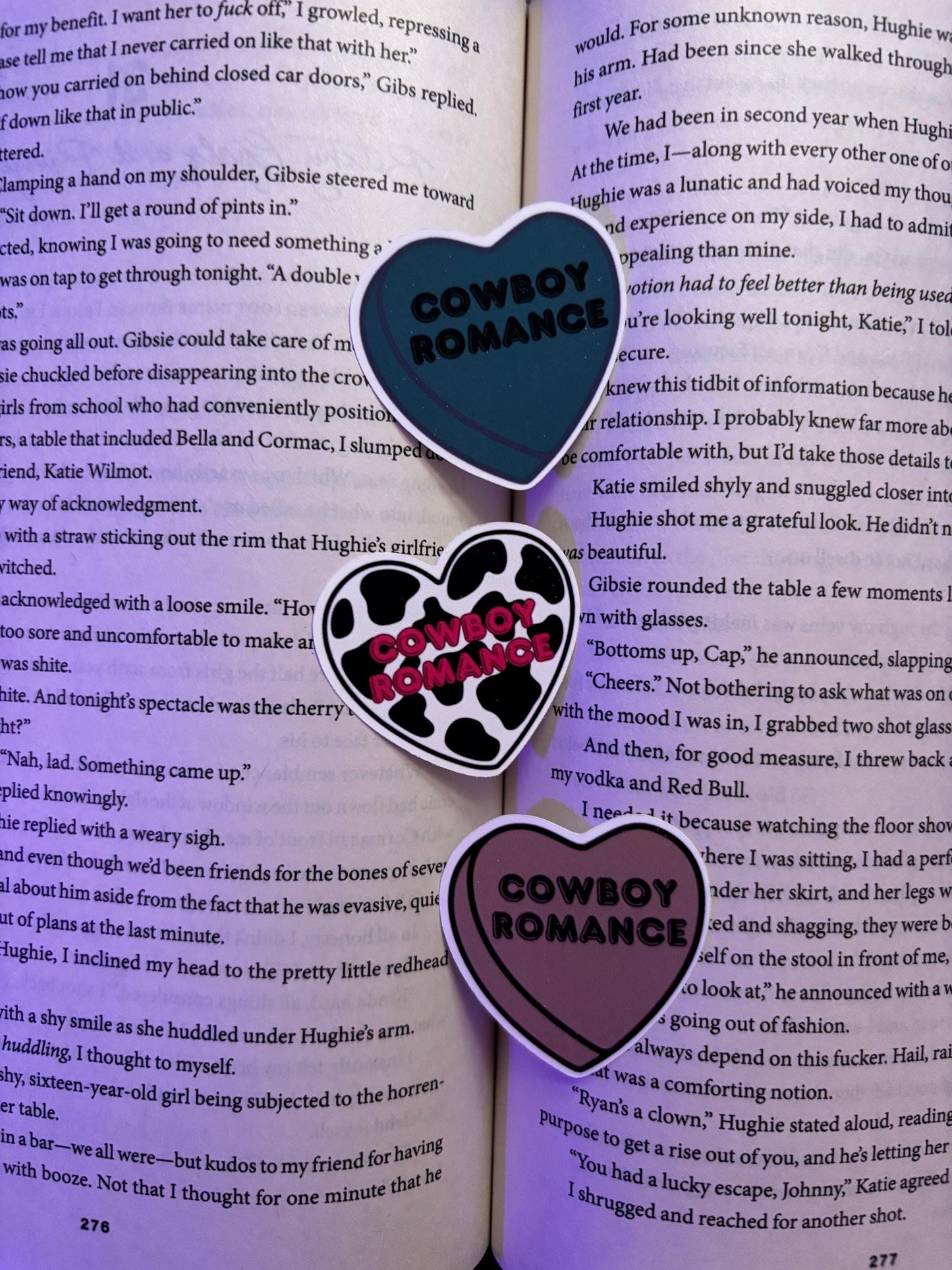 Cowboy Romance Stickers