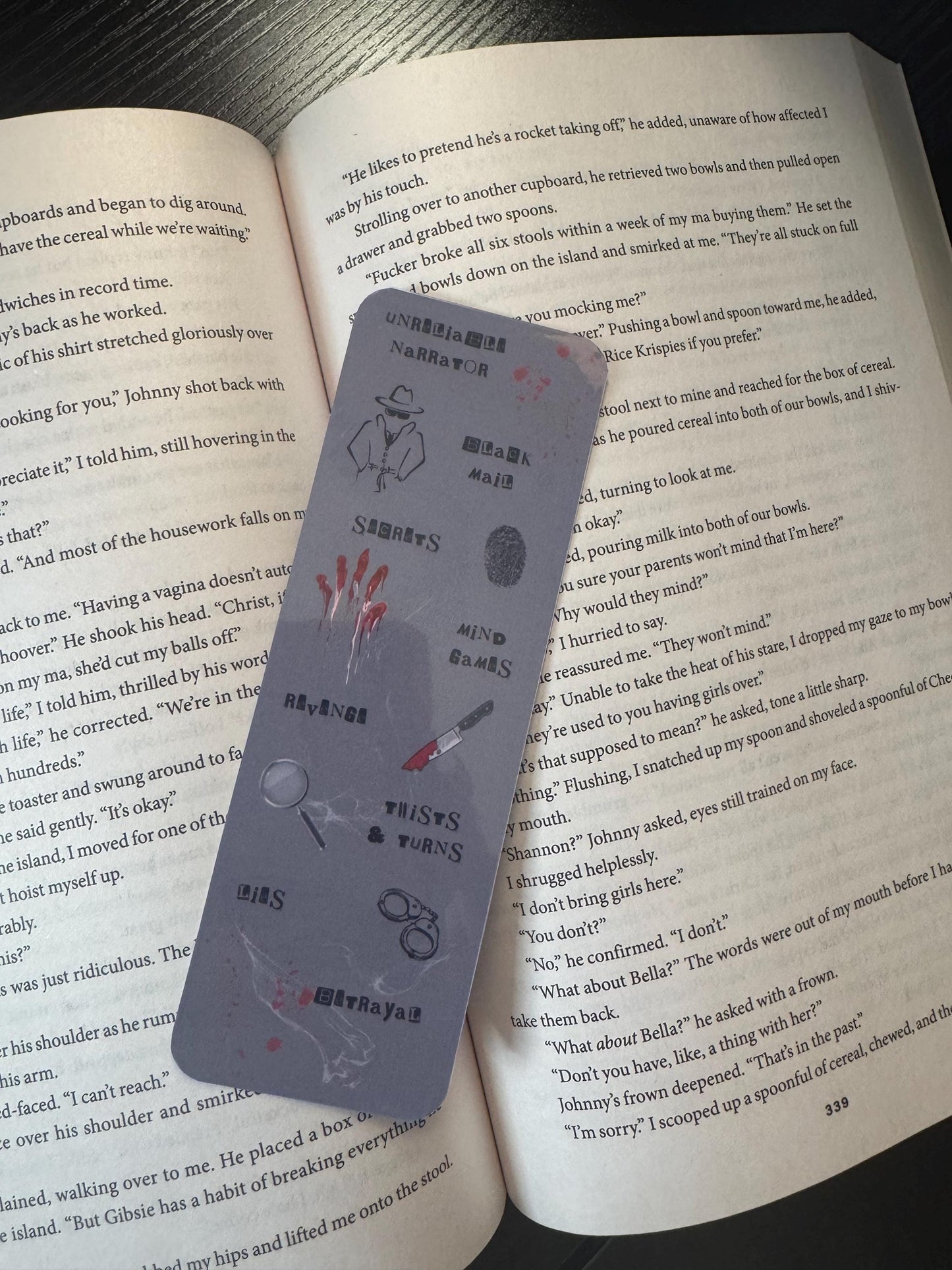 Thriller/Mystery Bookmarks