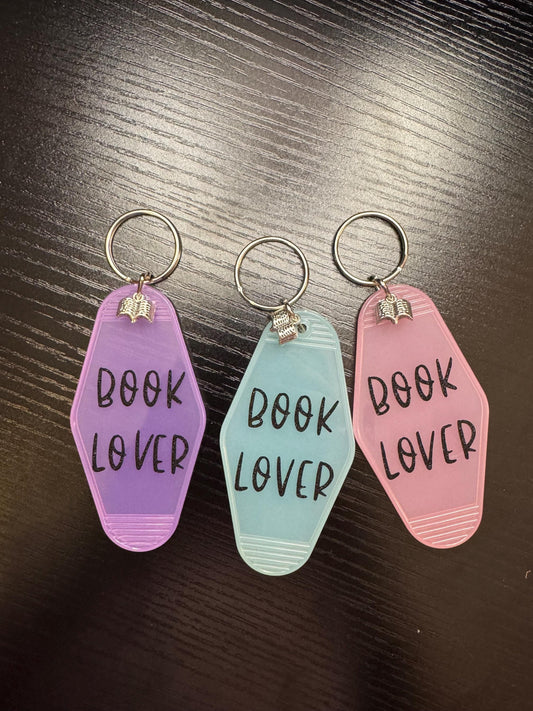 Book Lover Keychain