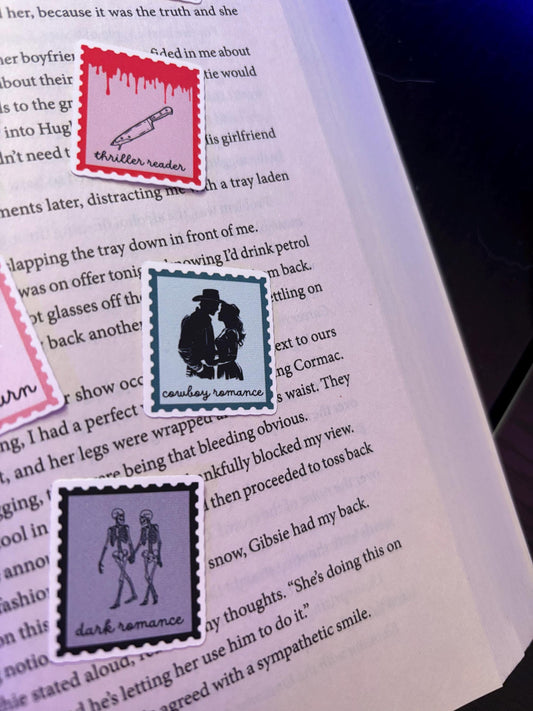 Stamp Style Trope Stickers