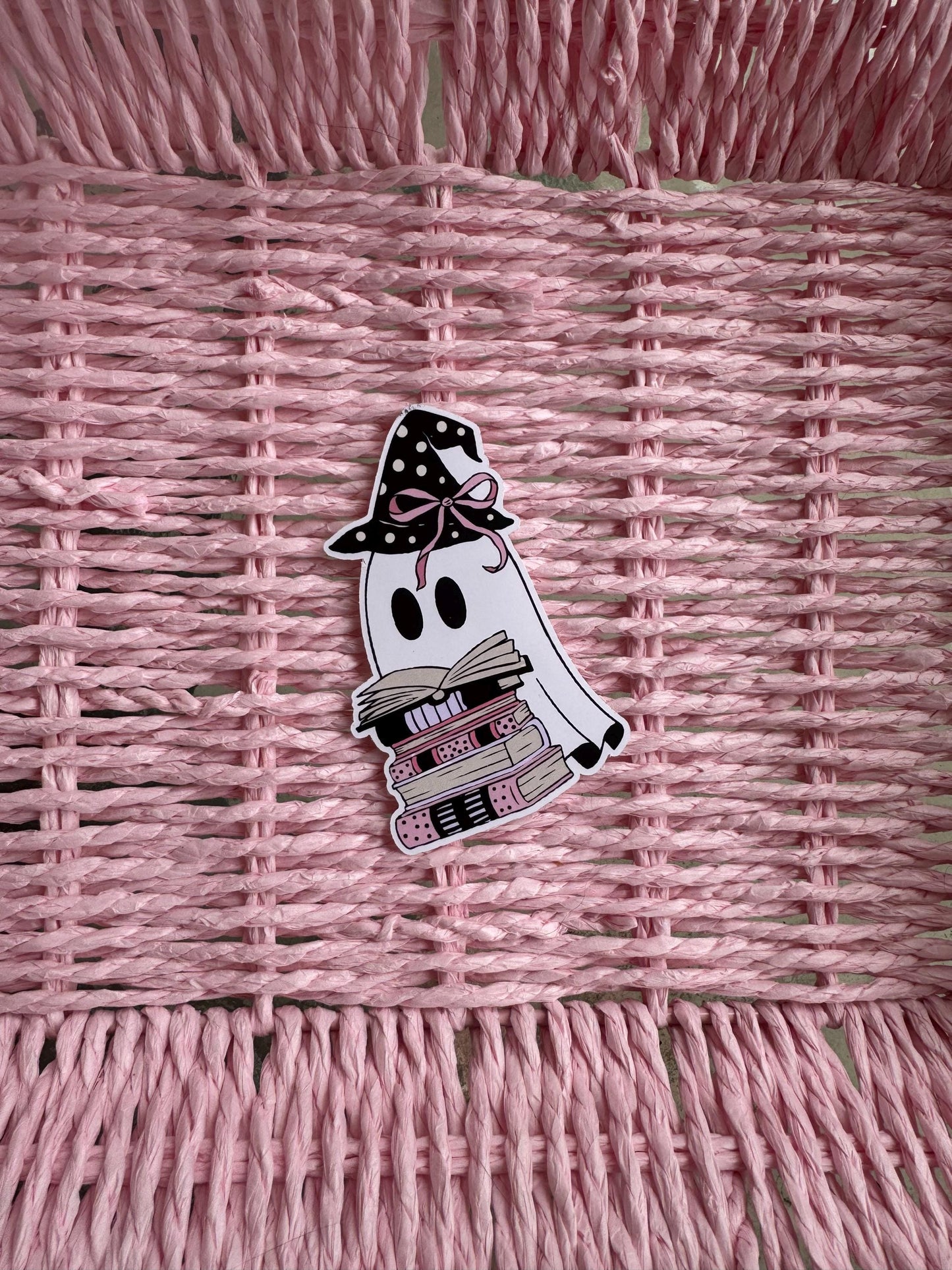 Halloween Reading Ghostie Stickers