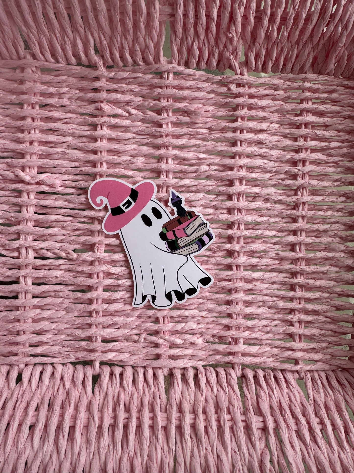Halloween Reading Ghostie Stickers