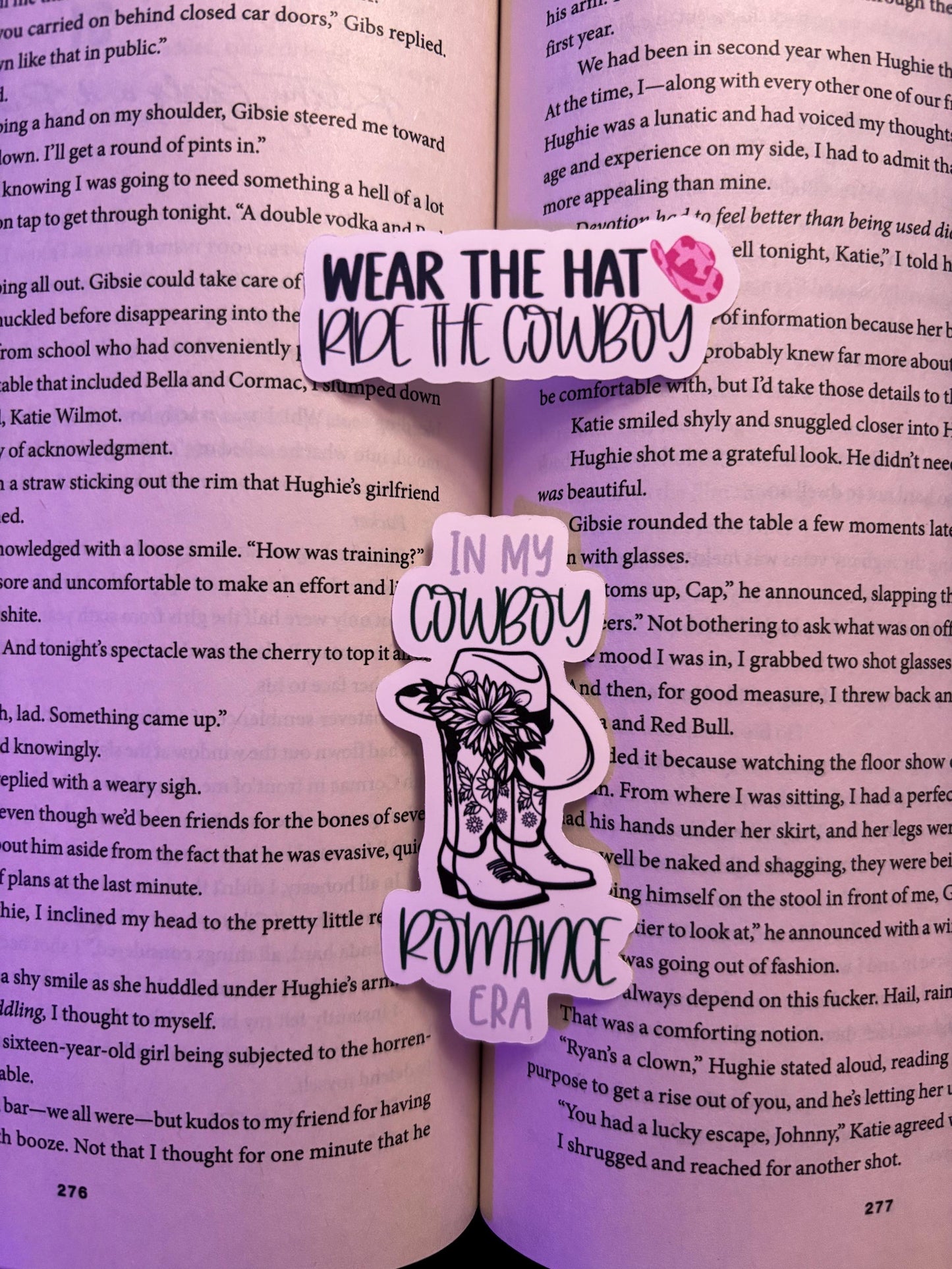 Cowboy Romance Stickers
