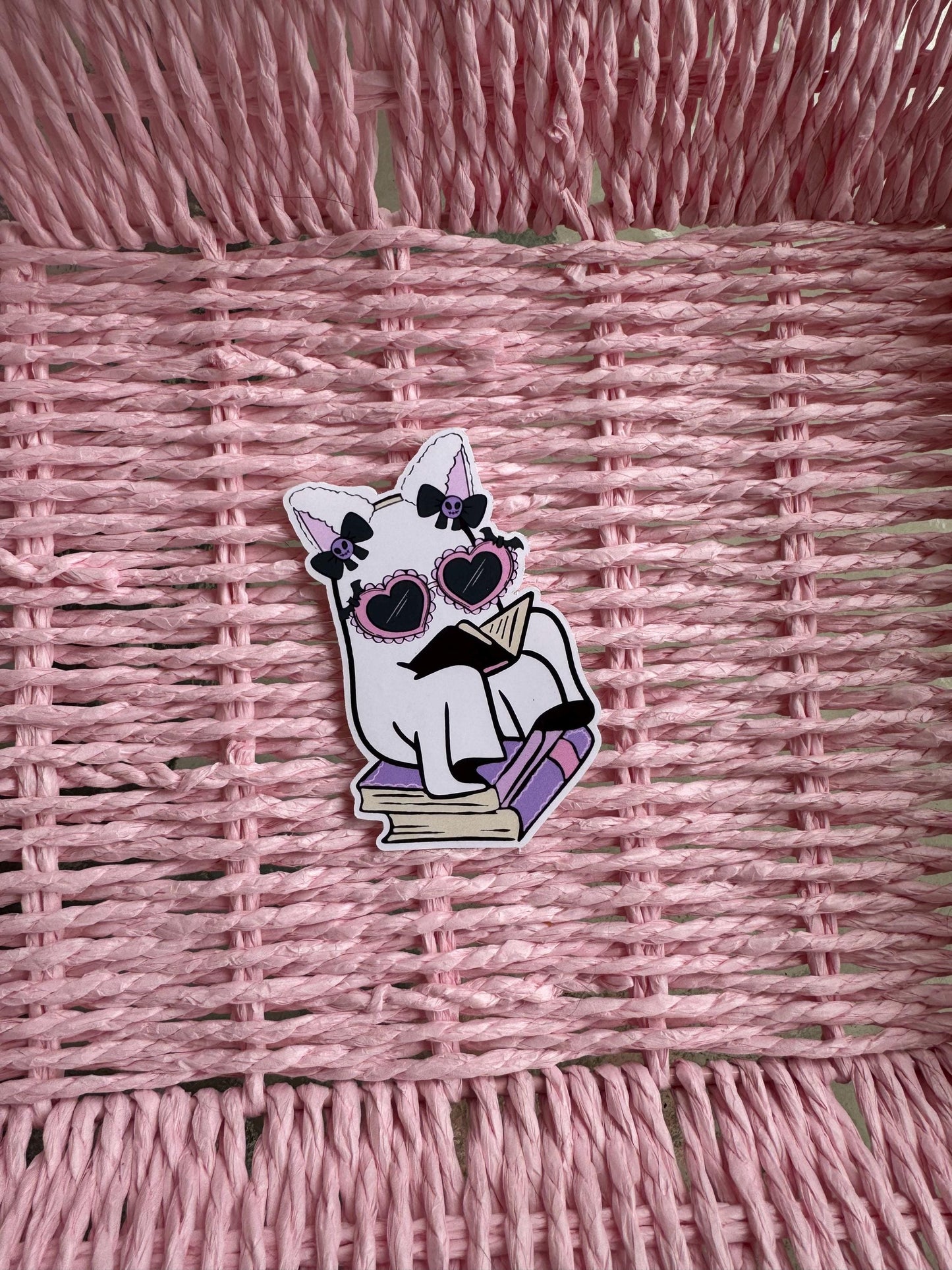 Halloween Reading Ghostie Stickers