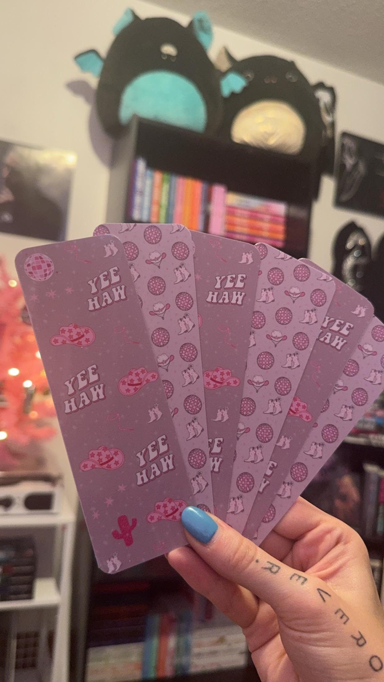 Cowgirl Bookmarks