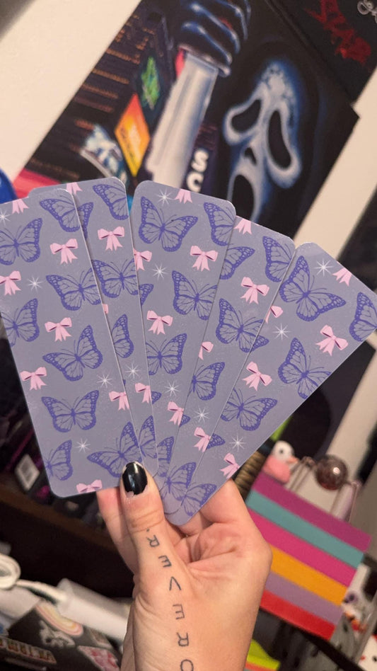 Butterflies & Bows Bookmark