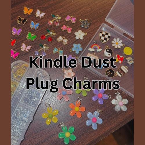 Kindle Dust Plug Charms
