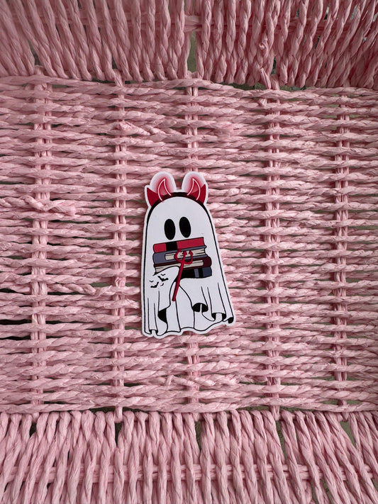 Halloween Reading Ghostie Stickers