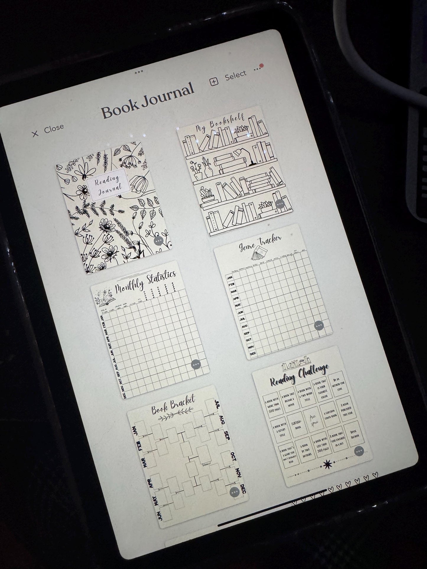 Digital Book Journal