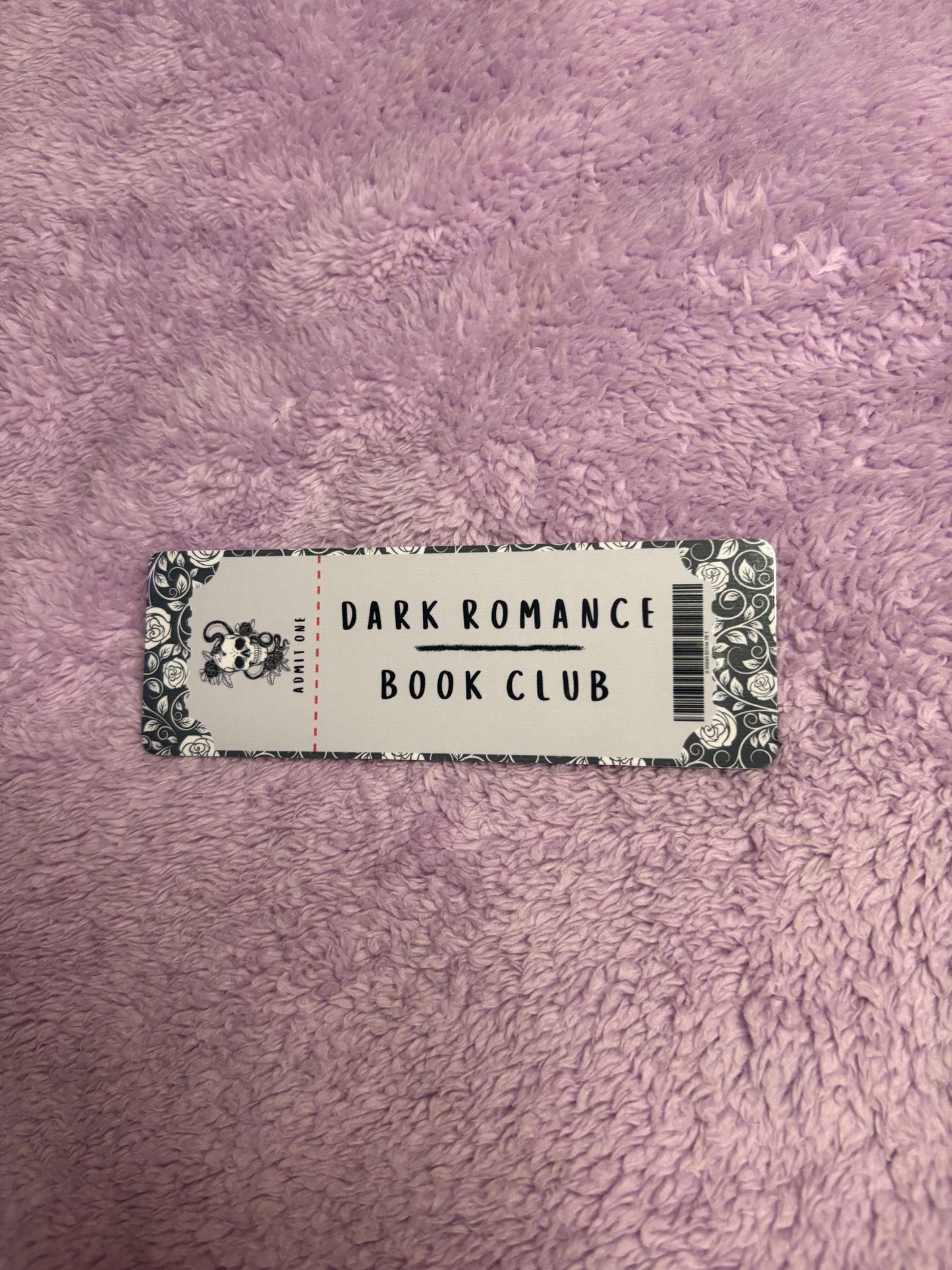 Book Club Ticket Bookmarks