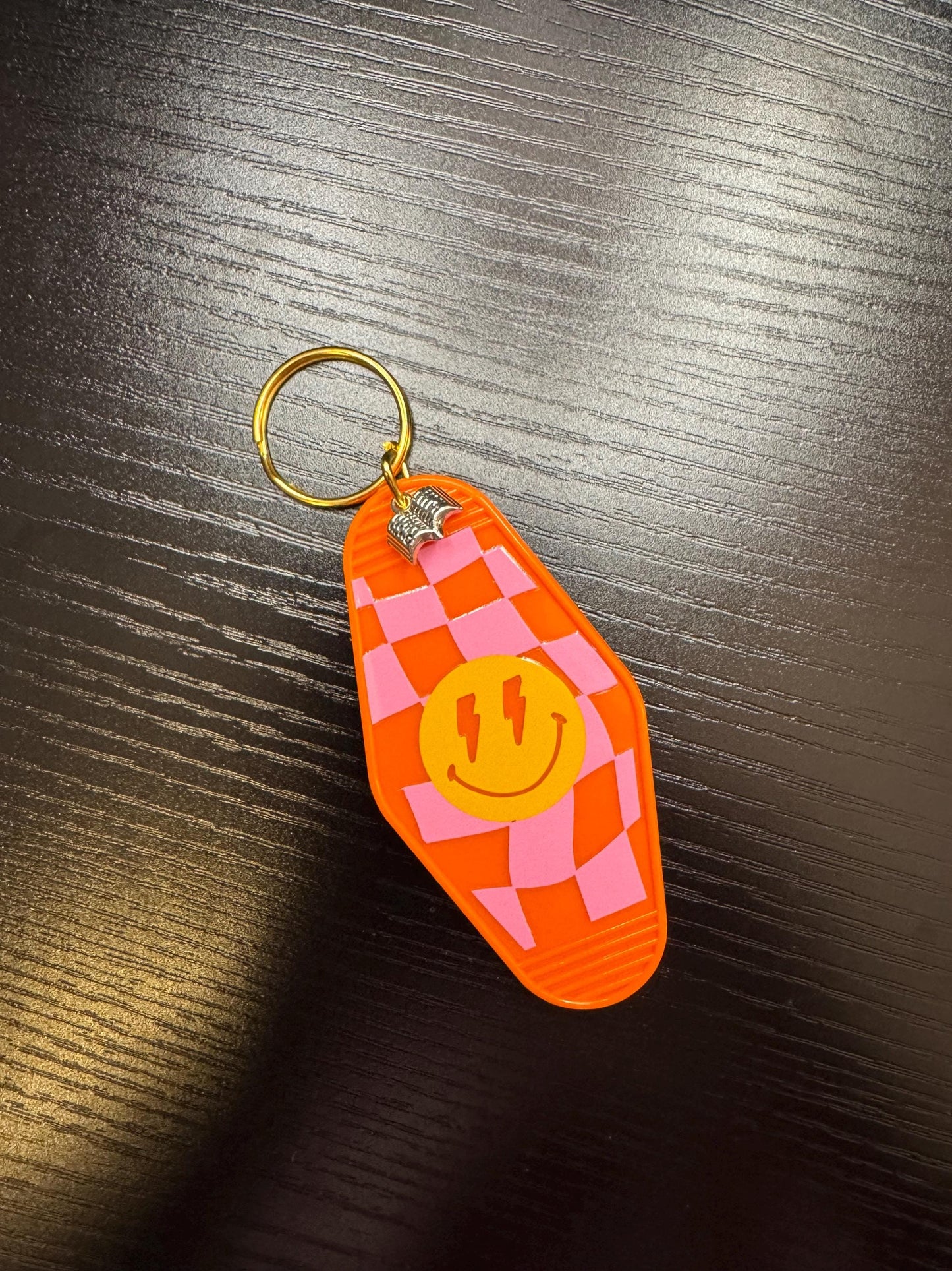 Groovy Keychains with Book Charm
