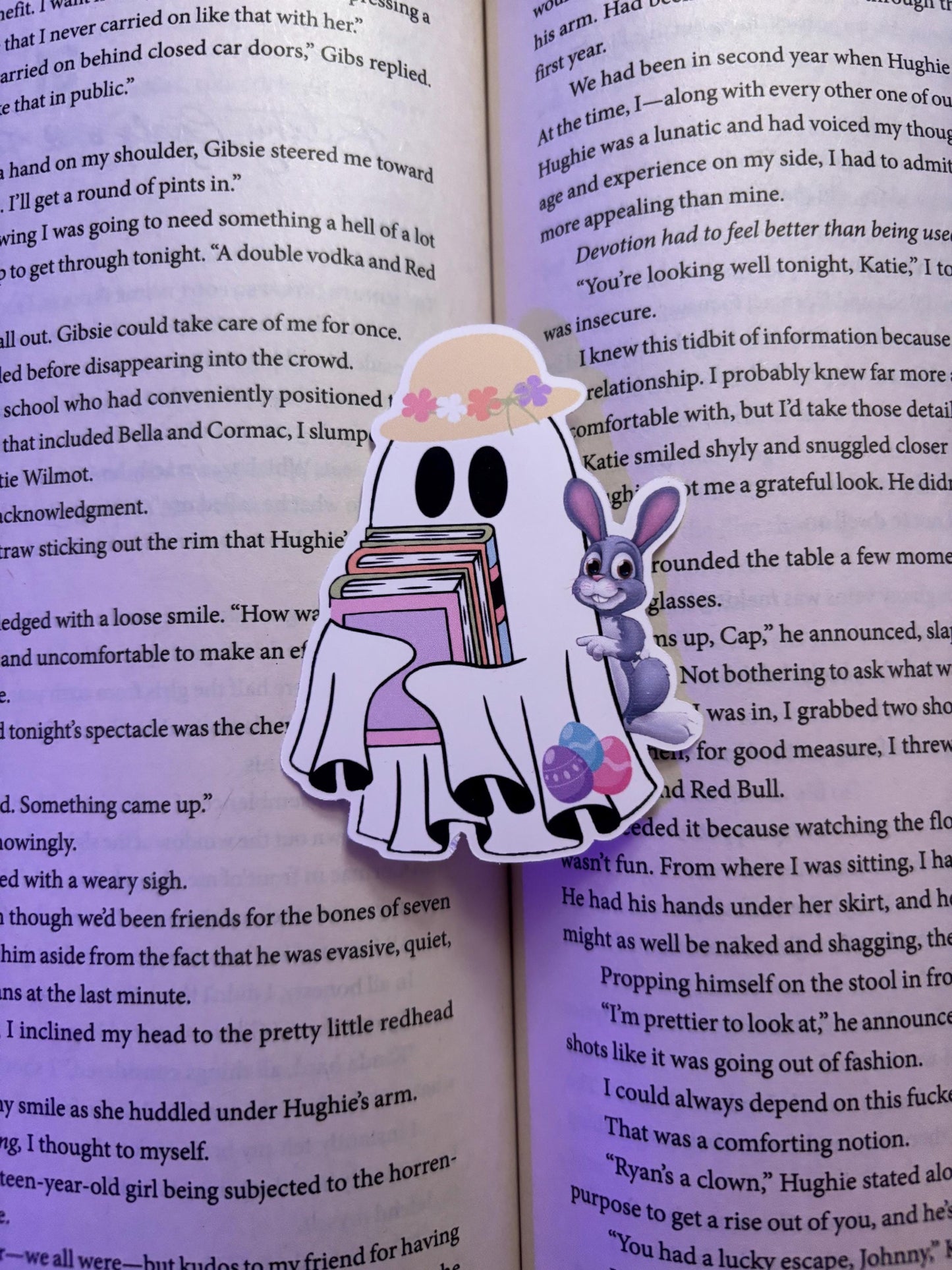 Easter Reading Ghostie Stickers