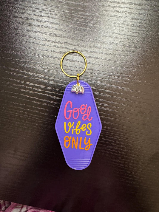 Keychains with Book Charm