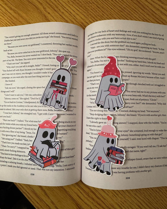Valentine's Day Ghost Stickers