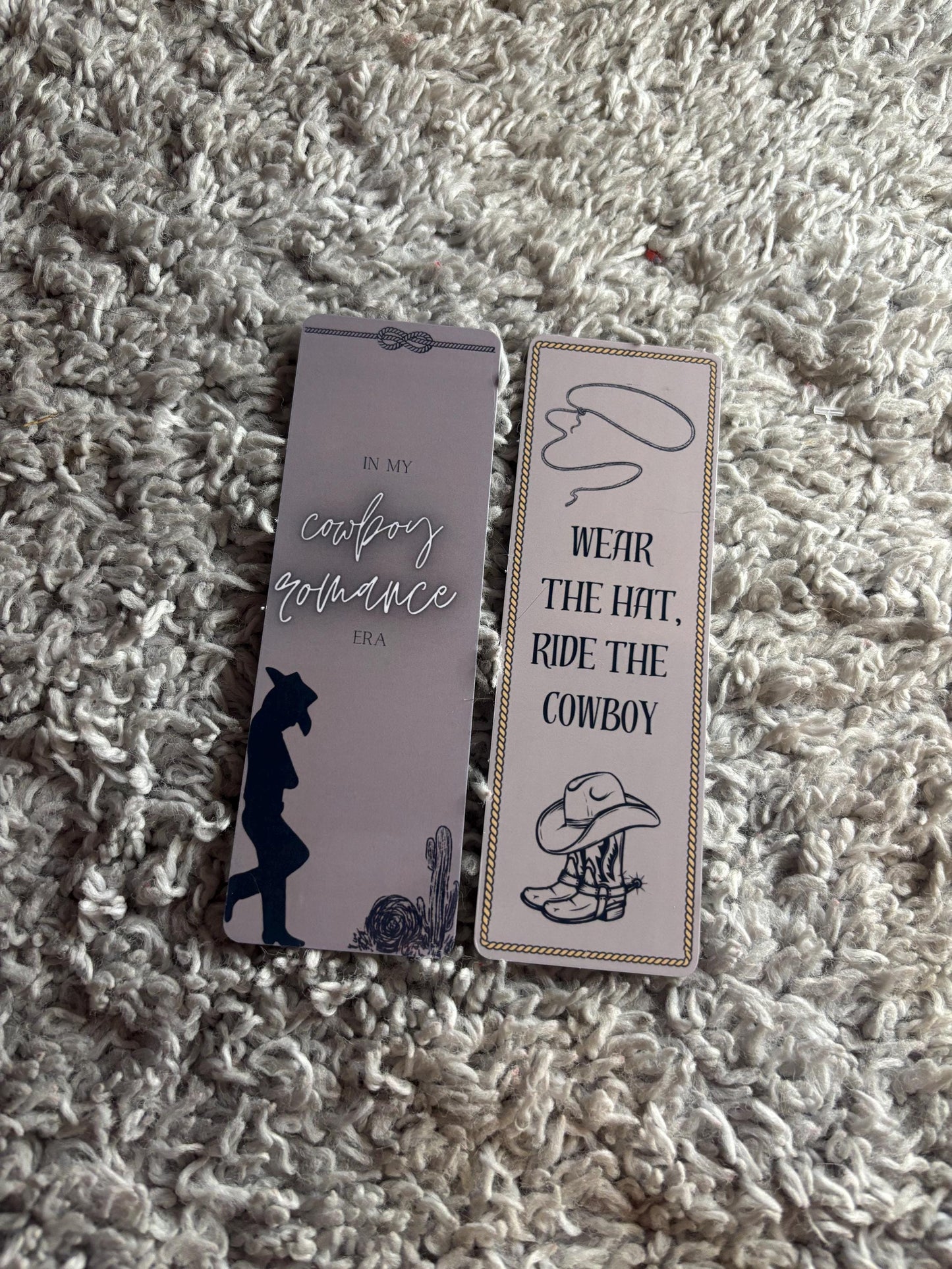 Cowboy Romance Era Bookmarks