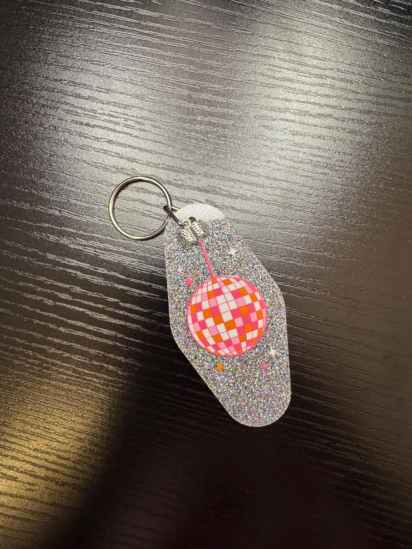 Groovy Keychains with Book Charm