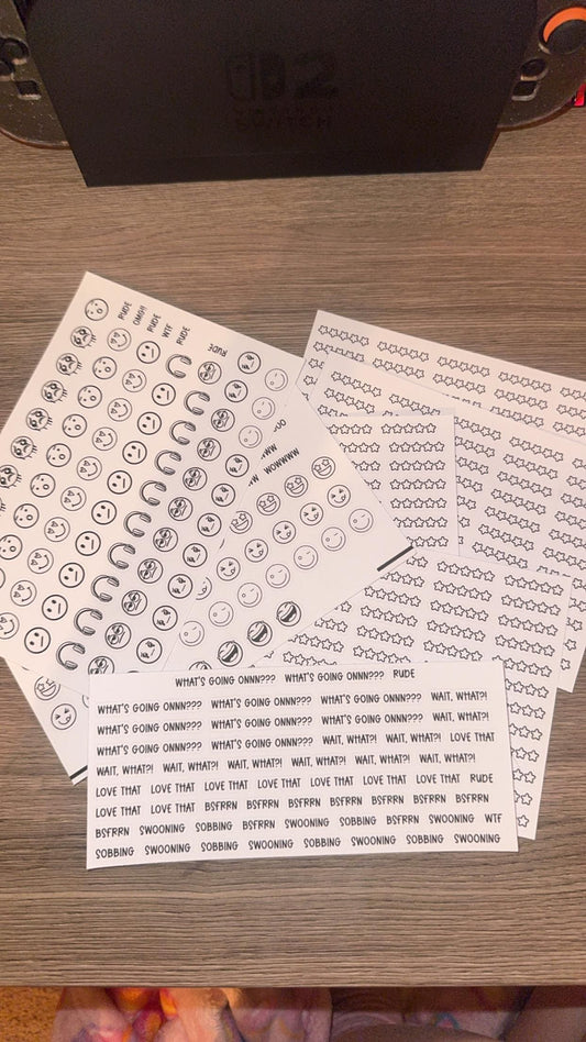 Bookish Annotation Stickers
