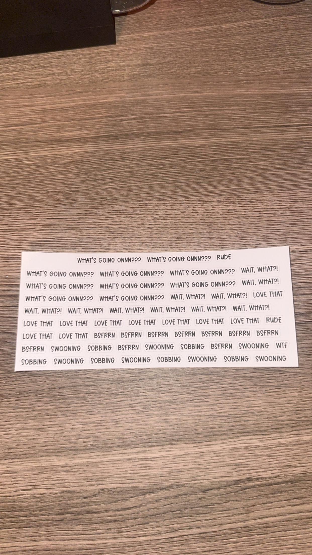 Bookish Annotation Stickers