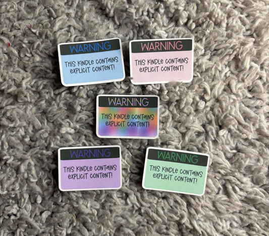 Kindle Explicit Content Stickers