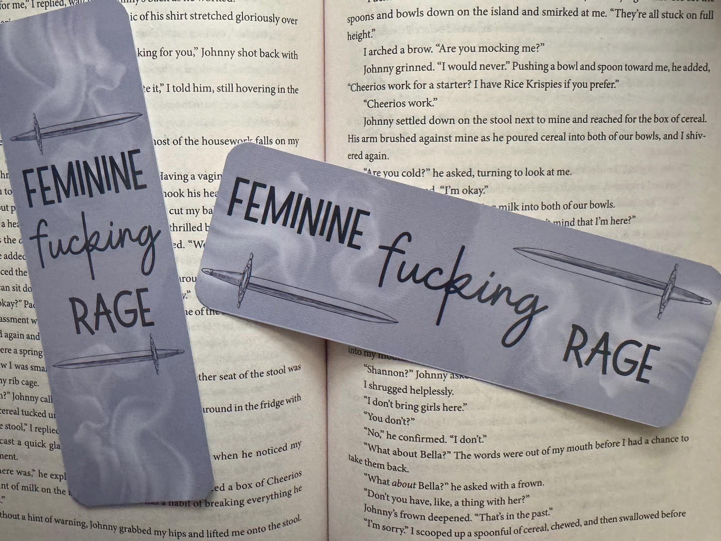 Feminine Rage Bookmarks