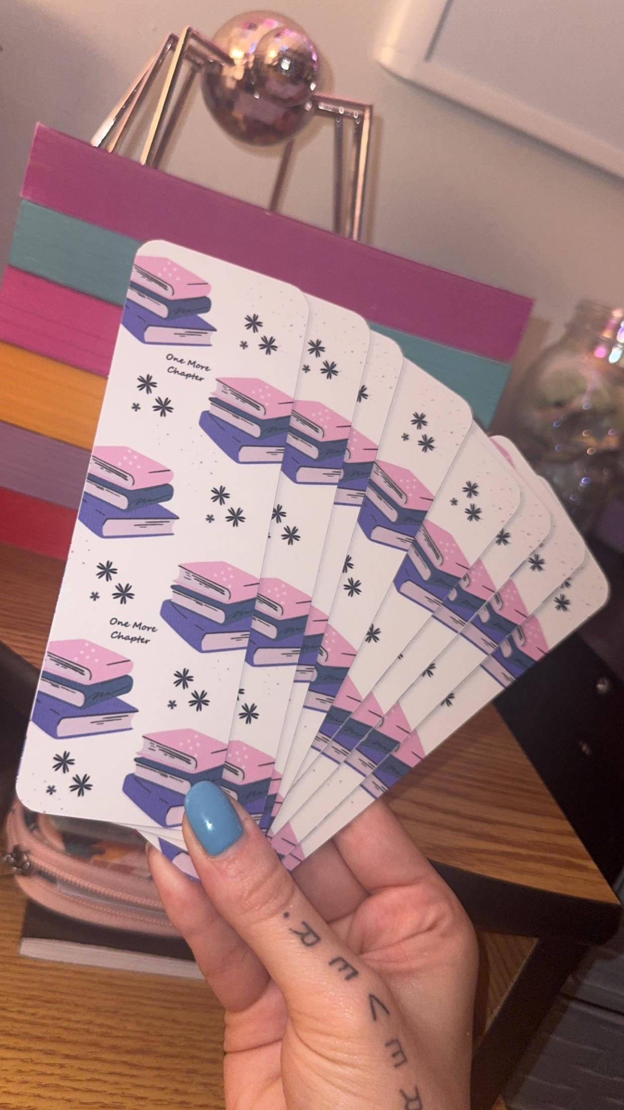 One More Chapter Bookmark