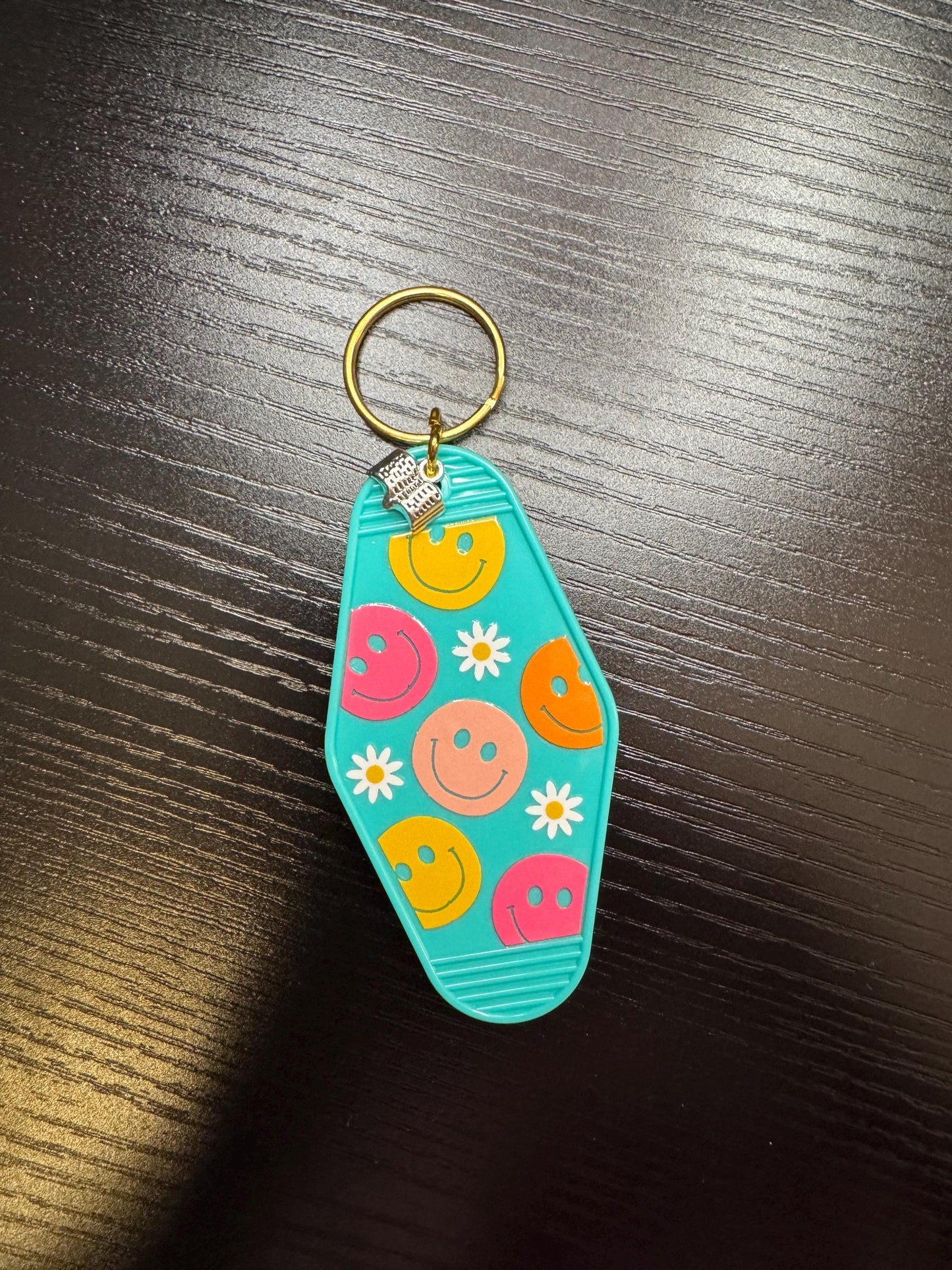 Groovy Keychains with Book Charm