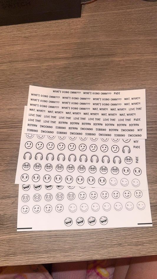 Bookish Annotation Stickers