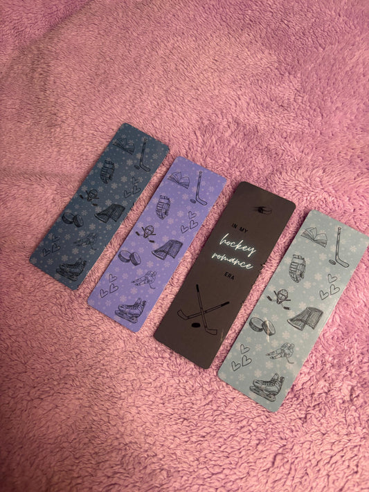 Hockey Romance Bookmarks