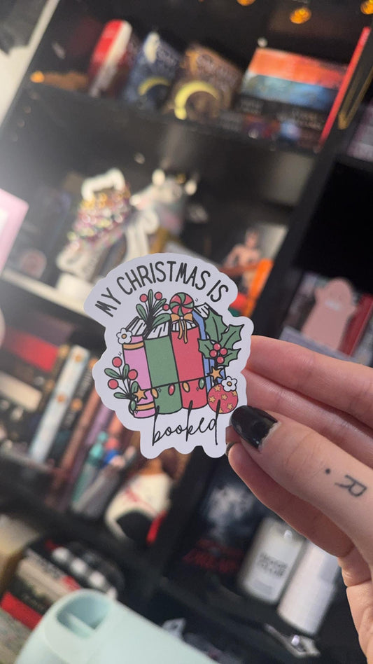 Bookish Christmas Stickers